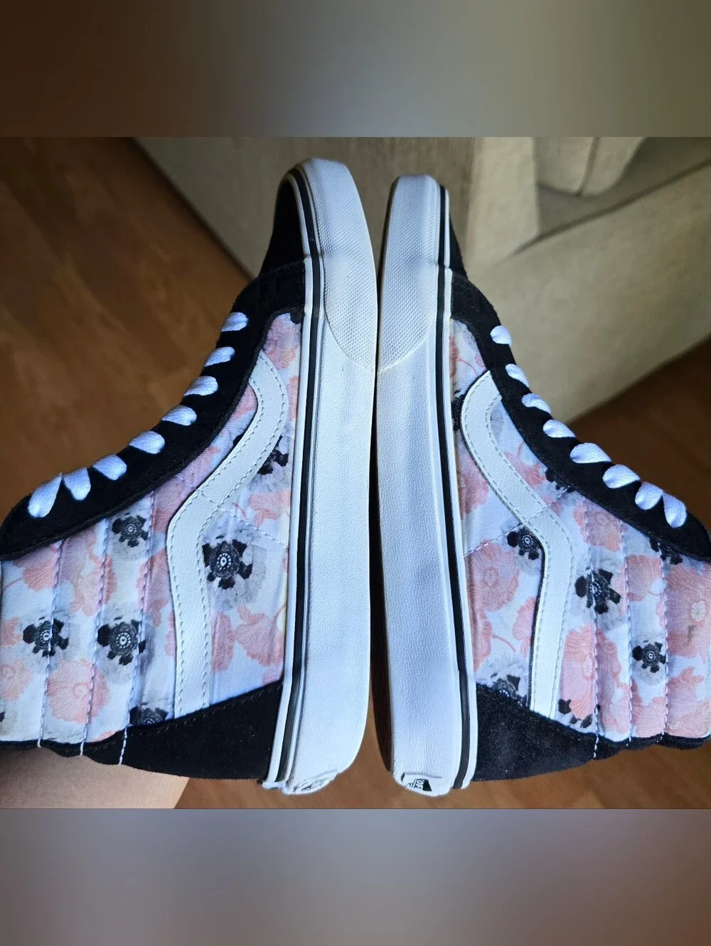 Sz 4.5 Men's/6.0 Women's VANS SK8-HI REISSUE California Poppy